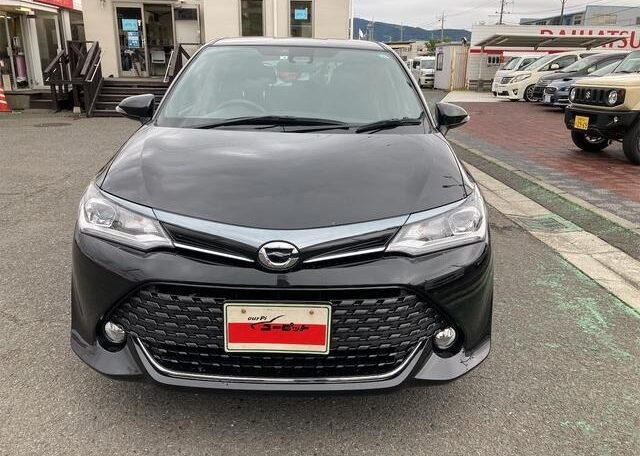 TOYOTA COROLLA FIELDER 2016 BLACK Times Trading Japan Co Ltd